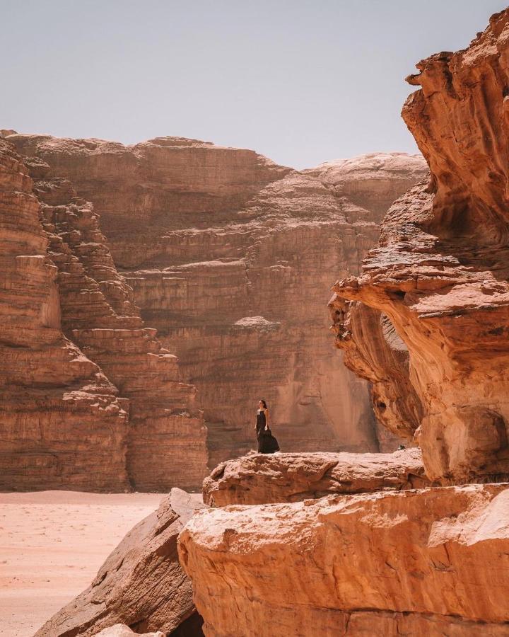 Bedouin desert camp Wadi Rum Extérieur photo